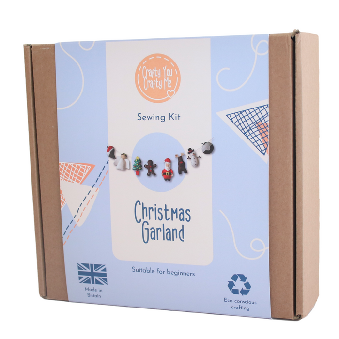 Christmas garland sewing kit;